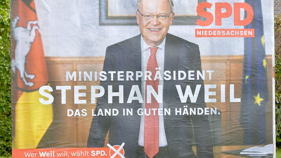 Die SPD setzt voll auf Stephan Weil. Foto: Ortgies