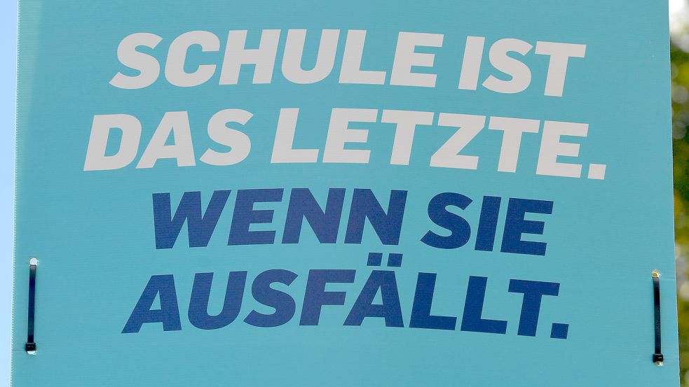 Die CDU präsentiert sich in neuer Farbgebung. Foto: Ortgies