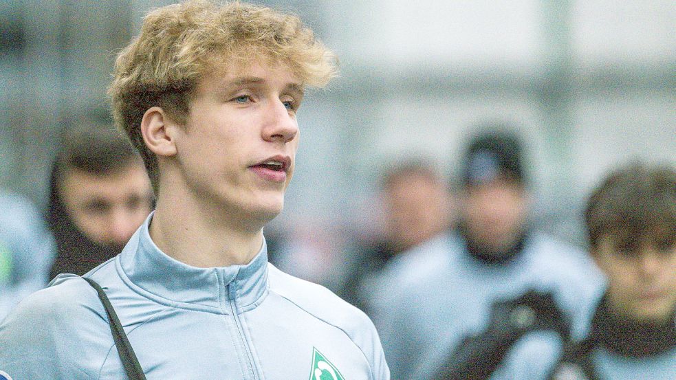 Seit 2017 spielt Lasse Rosenboom bei Werder Bremen. Foto: Imago