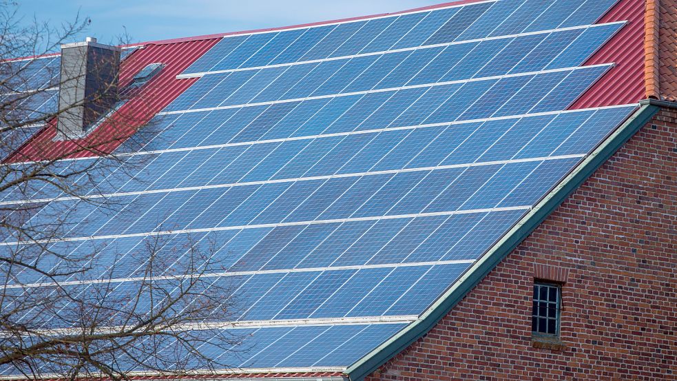 Selbst wenn eine Photovoltaikanlage über Jahre hinweg keinen Strom verbraucht, kann es passieren, dass die EWE einen Grundpreis für die Stromversorgung verlangt. Symbolfoto: Büttner/dpa