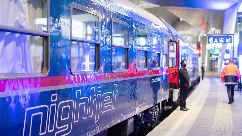 Mit dem Nachtzug alias Nightjet in ferne Städte – das geht in Europa. Foto: dpa/Georg Hochmuth