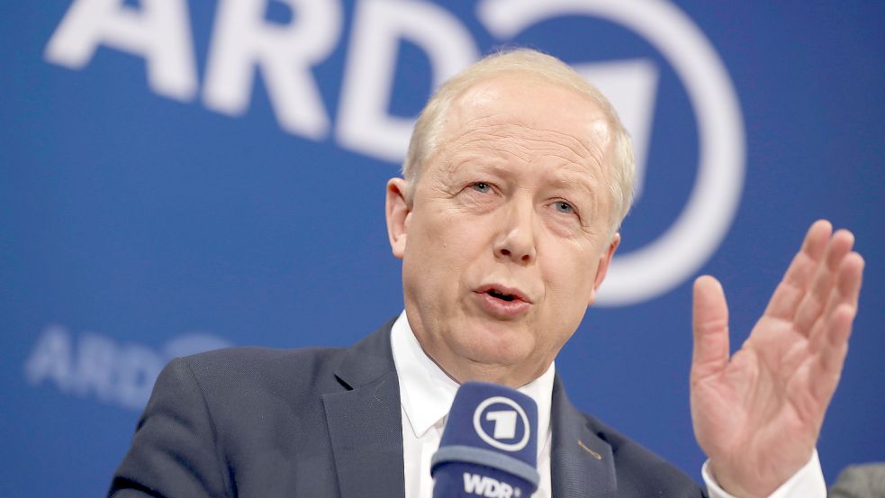 WDR-Chef Tom Buhrow bei einer Sitzung der ARD-Intendanten. Foto: DPA