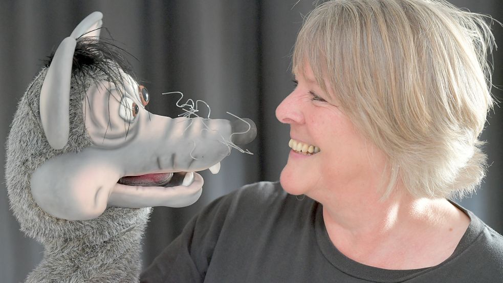 Ratte King ist ein pubertierender Halbstarker, der laut Birgit Puschmann auch schon mal eindeutig zweideutig werden kann. Foto: Ortgies