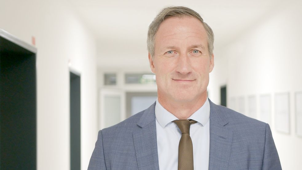 Dirk Balster, dreifacher Weltmeister im Rudern, wird Chef der Kliniken in Aurich, Emden und Norden. Foto: Trägergesellschaft