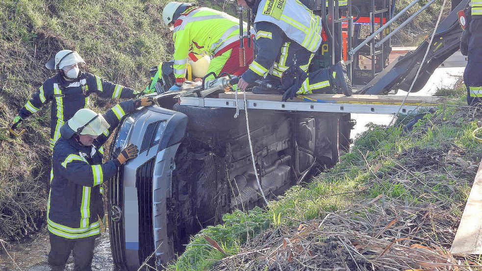 In Emden hat es am Mittwoch einen schweren Unfall gegeben. Foto: Doden