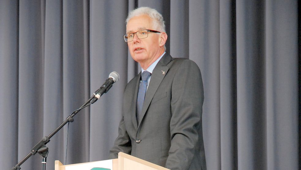 Johannes Akkermann wird im nächsten Jahr zum letzten Mal einen Abschlussjahrgang verabschieden. Foto: Ferber