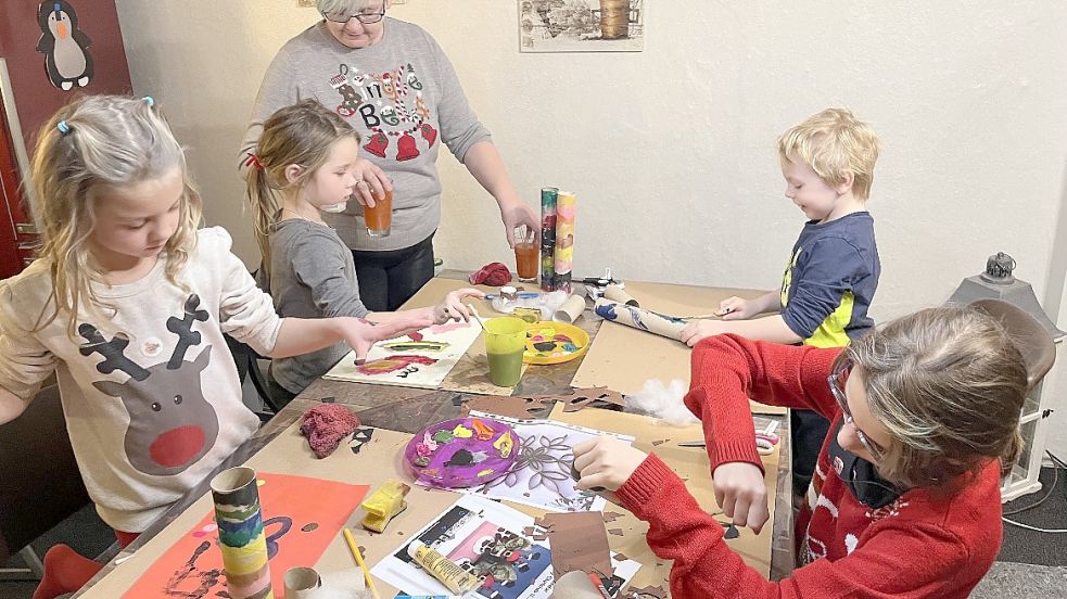 Schon jetzt kommt regelmäßig eine Kindergruppe vorbei, mit der unter anderem gebastelt wird. Foto: Privat