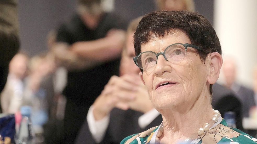 Die 85-jährige CDU-Politikerin Rita Süssmuth findet: „Wir sprechen überwiegend über Waffen und Kriegsmittel.“ Foto: imago/Peter Hartenfelser