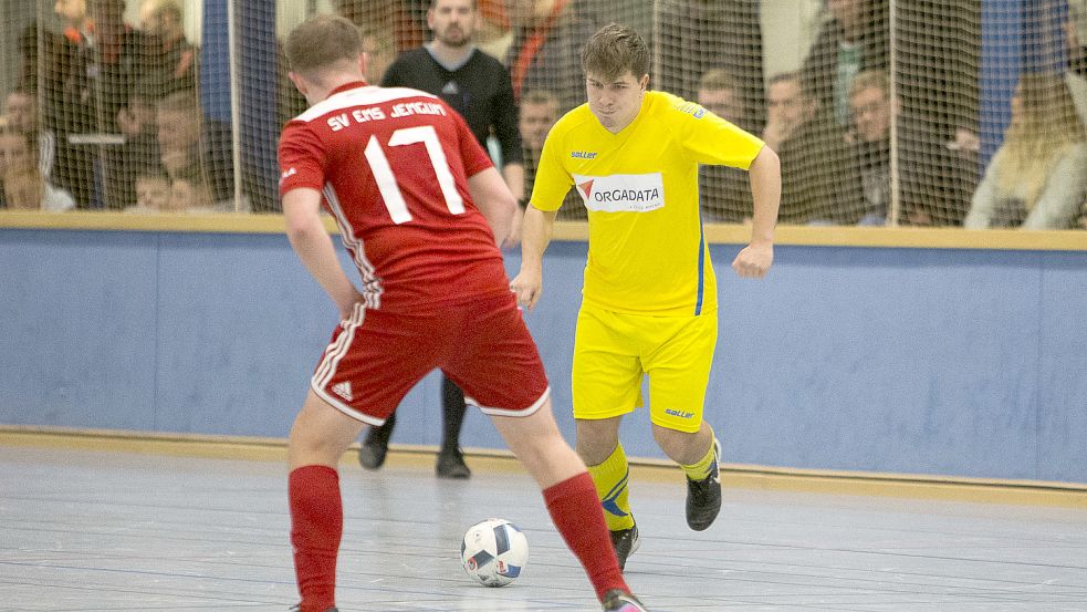 Germania Leer kam souverän weiter. Foto: Doden/Emden