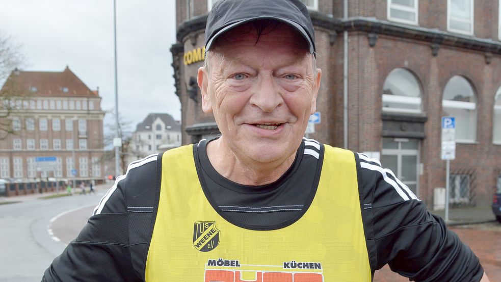 Harm Park freute sich über seine 30. Teilnahme. Foto: Weers