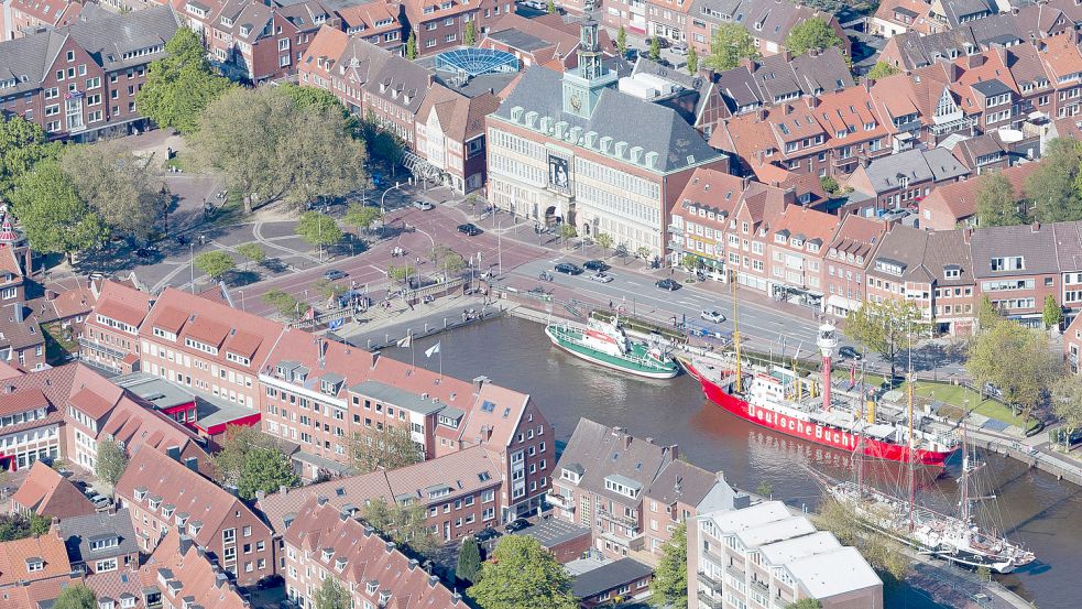 Rund um den Delft und den Stadtgarten schlägt für Oberbürgermeister Tim Kruithoff das Herz der Stadt. Foto: Tobias Bruns/Archiv