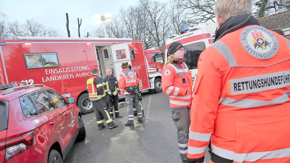 Am Mittwoch waren 200 Feuerwehrleute im Einsatz, um die vermisste Seniorin zu finden. Foto: Böning