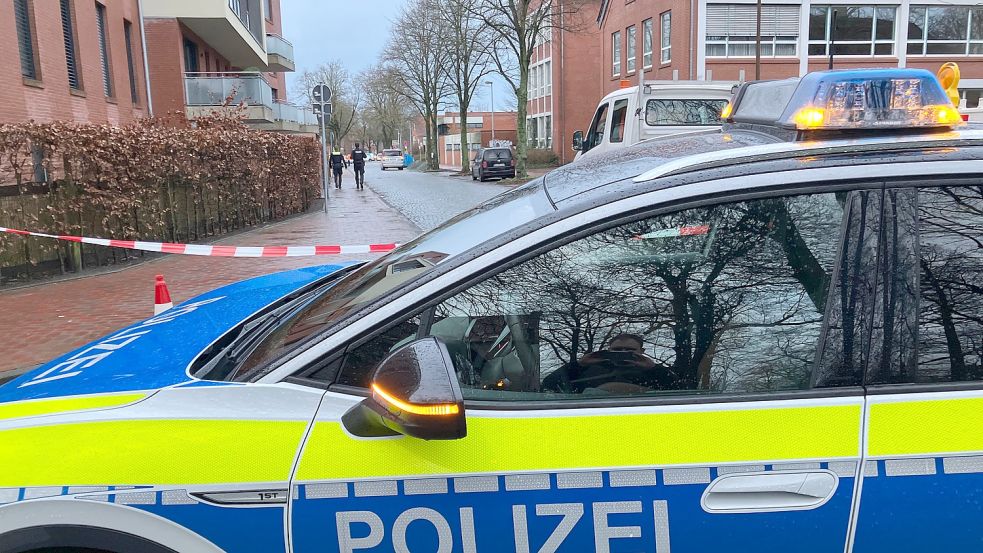 Polizisten waren im Einsatz. Foto: Kierstein