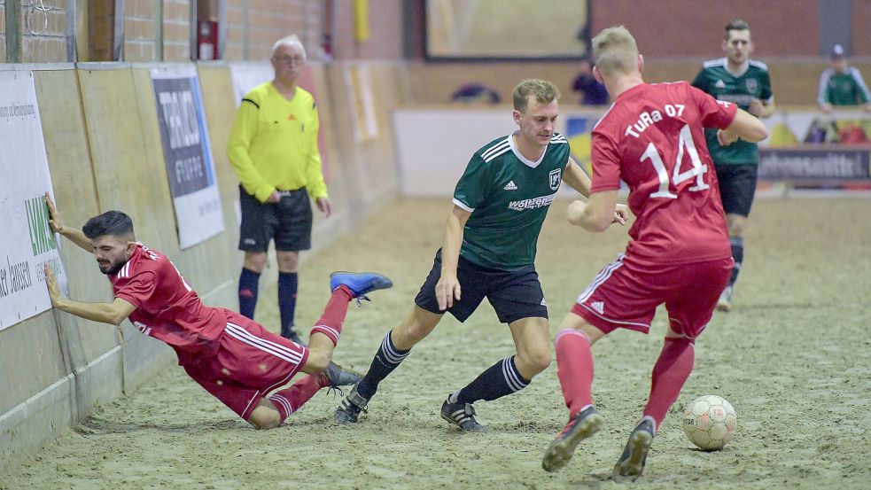 Letztmals fand der Wintercup wegen der Corona-Pandemie im Januar 2020 statt. Nun feiert das Turnier in der Reithalle sein Comeback. Archivfoto: Ortgies