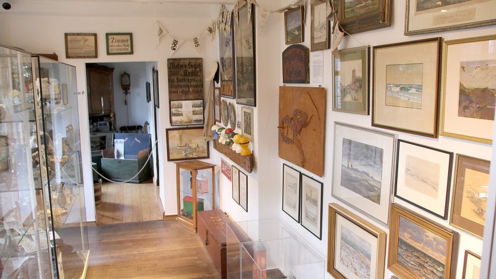 Im Heimatmuseum "Dykhus" erfährt der Besucher viel über die Geschichte Borkums. Foto: Ferber