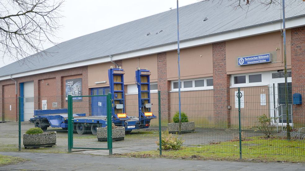 Das bisherige THW-Quartier an der Schützenstraße erfüllt schon lange nicht mehr die Anforderungen. Foto: Rohlfs-Jacobs/Archiv