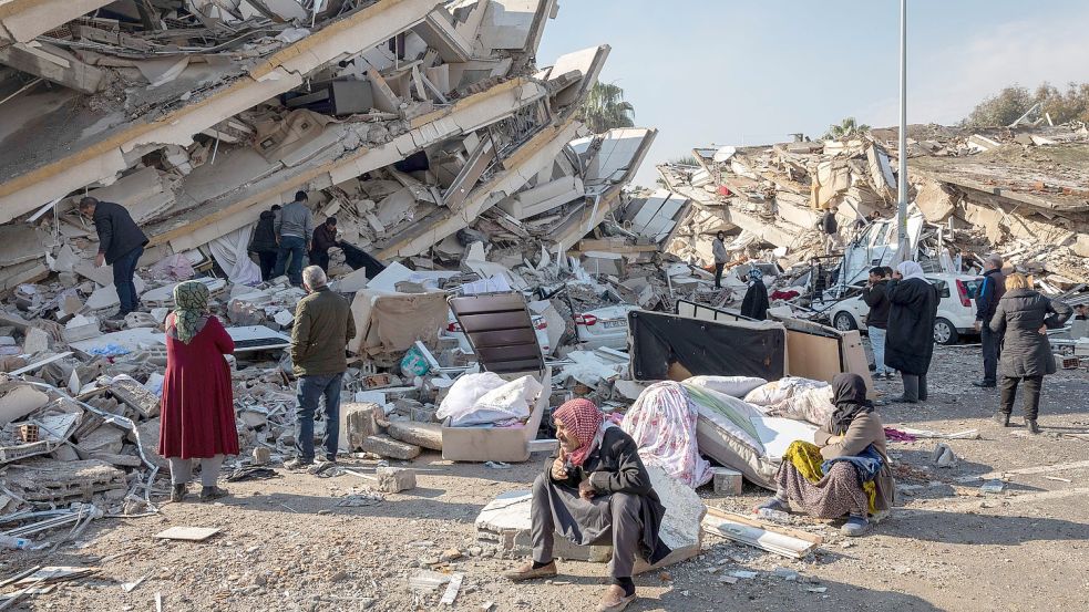 Das Erdbeben in Türkei und Syrien verursacht große Schäden. Foto: IMAGO Images/Tolga Ildun