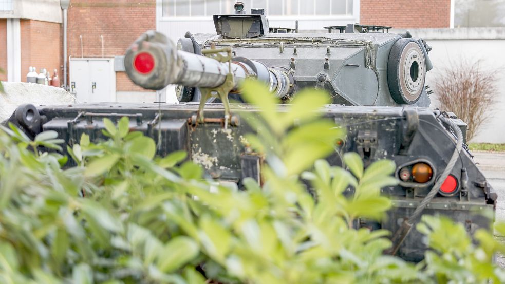 Soll in die Ukraine geliefert werden: ein Leopard-1-Kampfpanzer. Foto: dpa