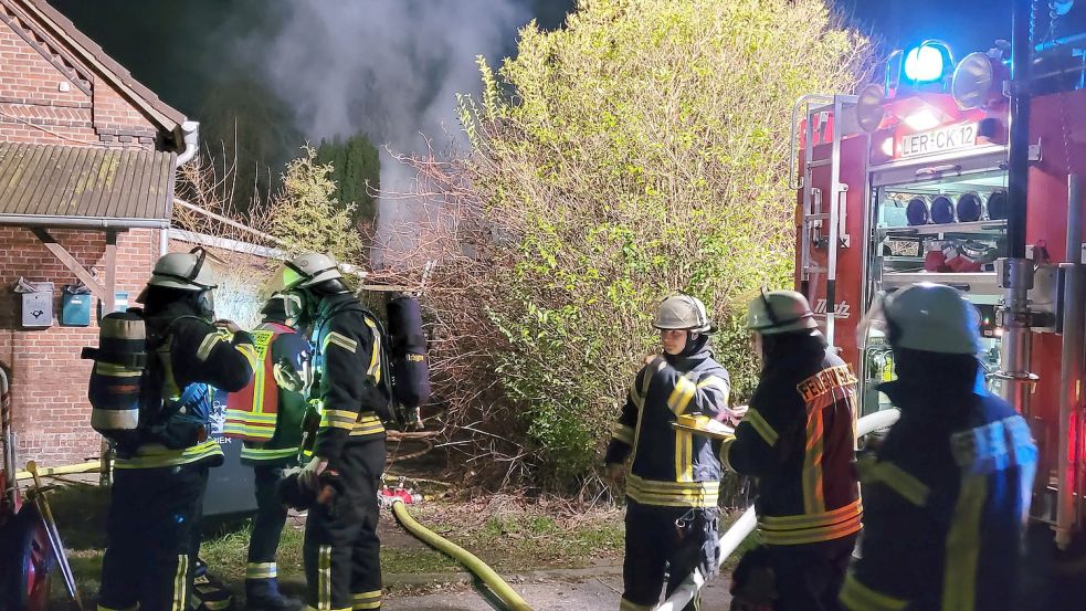 Im Wessel-Onken-Weg brannte erneut ein Schuppen. Foto: Wolters