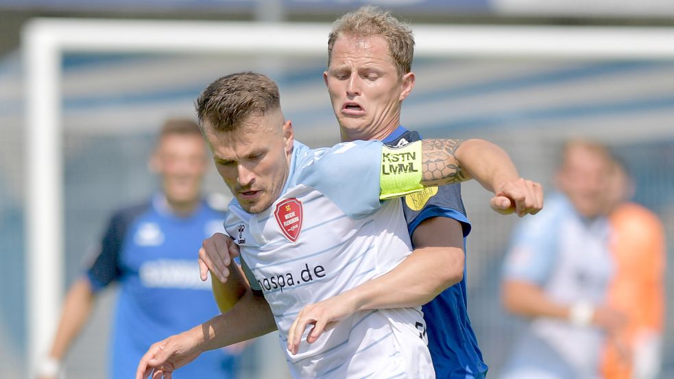 Bis zu seinem Kickers-Ende im Oktober bestritt Wulff elf Regionalliga-Spiele. Foto: Doden/Emden