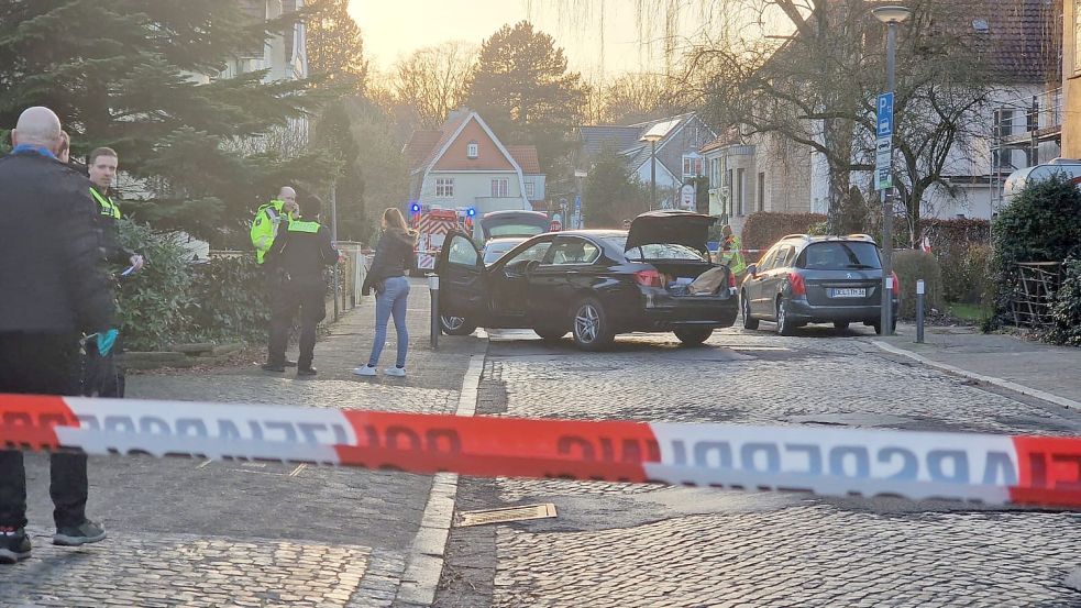 Von einem Fahrrad aus ist am Freitag, 10. Februar, einer Autofahrerin an der Moltkestraße in den Kopf geschossen worden. Foto: Nonstopnews