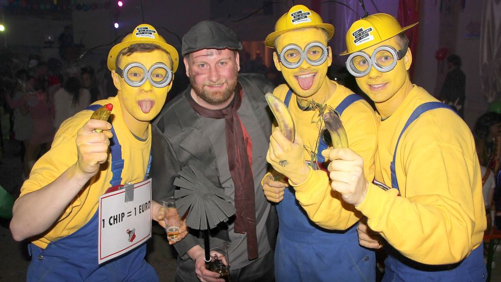 Bananaaaa! Dieses Minions sind aber groß. Foto: Ferber