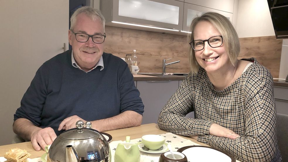 Frank und Bettina Baumann haben nach einer anstrengenden Zeit ihren Frieden wieder gefunden. Foto: Ahrends