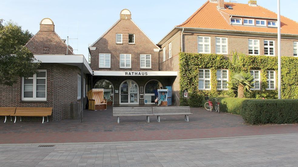 Das Langeooger Rathaus. Foto: Oltmanns