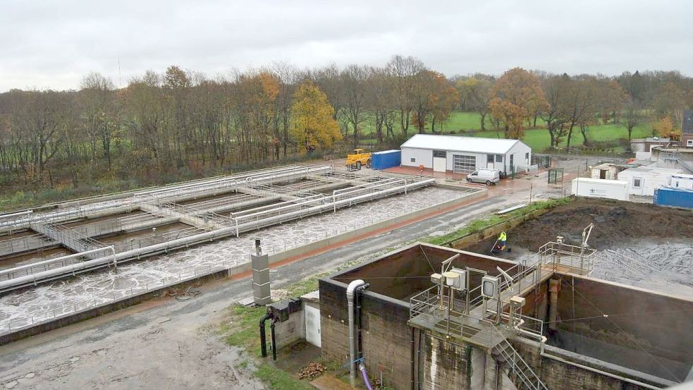 Im Auricher Klärwerk sind dringend Investitionen erforderlich. Foto: Archiv