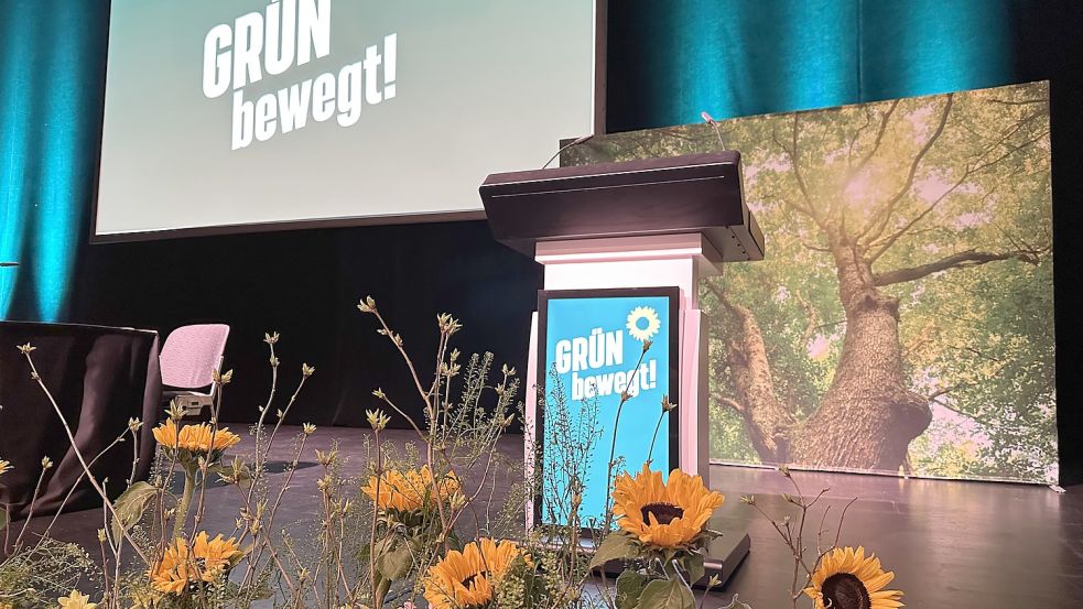 Die Grünen in Niedersachsen haben beim Parteitag am Wochenende in Celle die politischen Weichen für die kommenden Monate gestellt. Foto: Laue