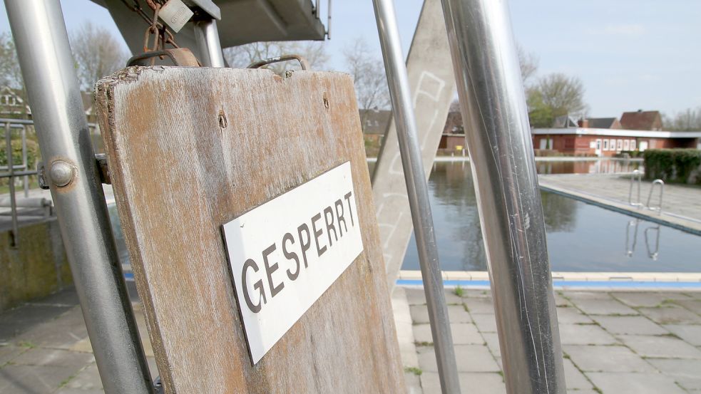 Das Freibad Borssum ist zum Ende der Badesaison 2016 geschlossen worden. Foto: Päschel/Archiv
