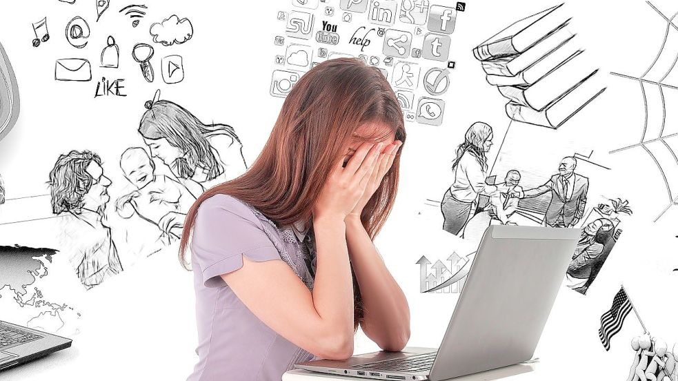 Nicht jeder mit ADHS kippelt unruhig mit dem Stuhl. Die Hyperaktivität kann sich auch im Kopf abspielen, gerade bei Frauen. Foto: Pixabay