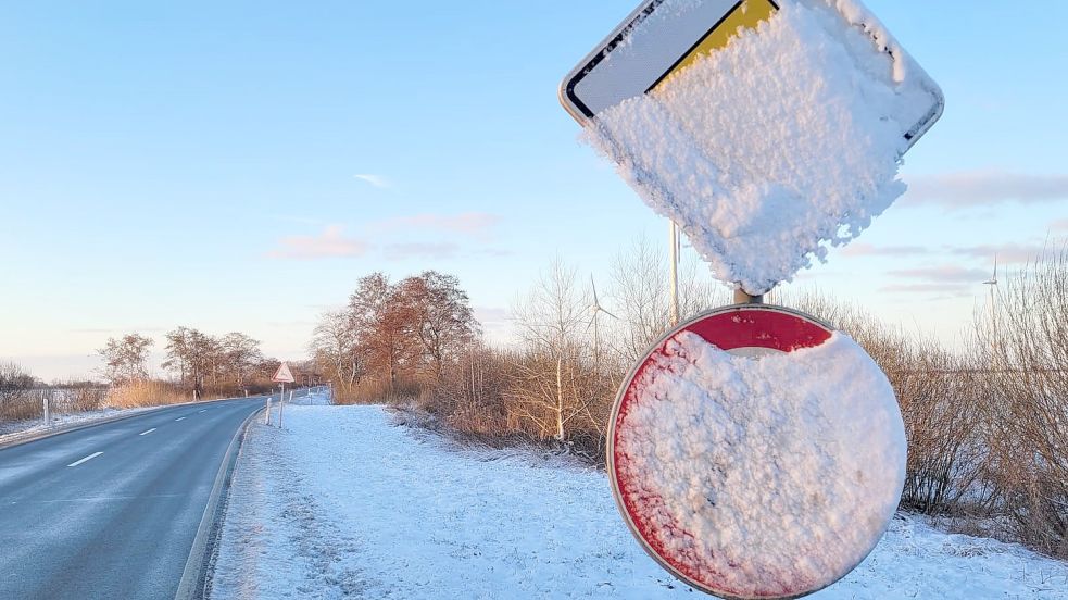 Noch einmal, in der Nacht zu Mittwoch, könnte sich in Ostfriesland der Winter zurückmelden. Foto: Schiefelbein