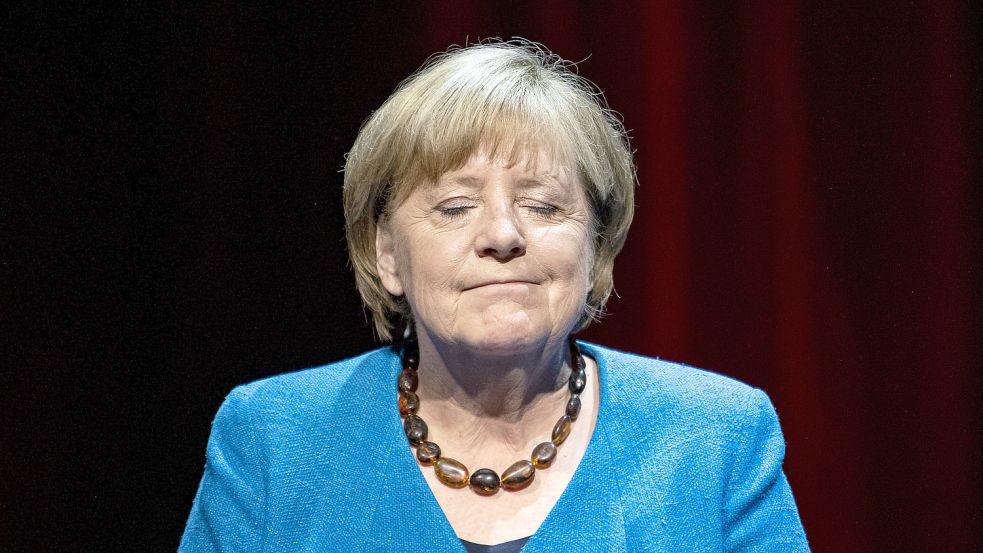 Altkanzlerin Merkel bekommt das Großkreuz des Verdienstordens der Bundesrepublik in besonderer Ausführung – ein Anlass für viel Kritik. Foto: DPA