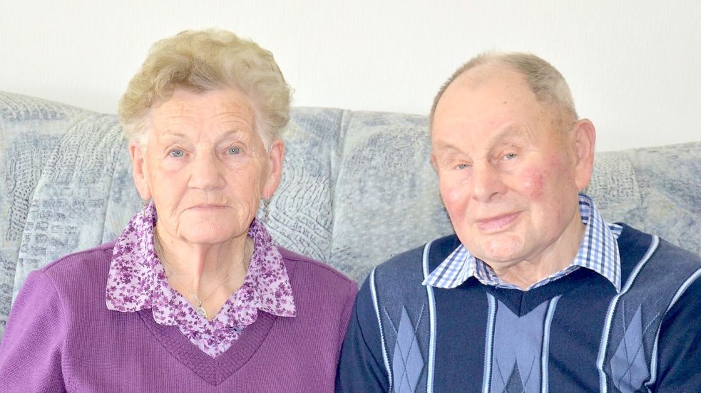 Erna und Heinrich Broers haben sich am 18. April 1958 das Jawort gegeben. Foto: Lehmann