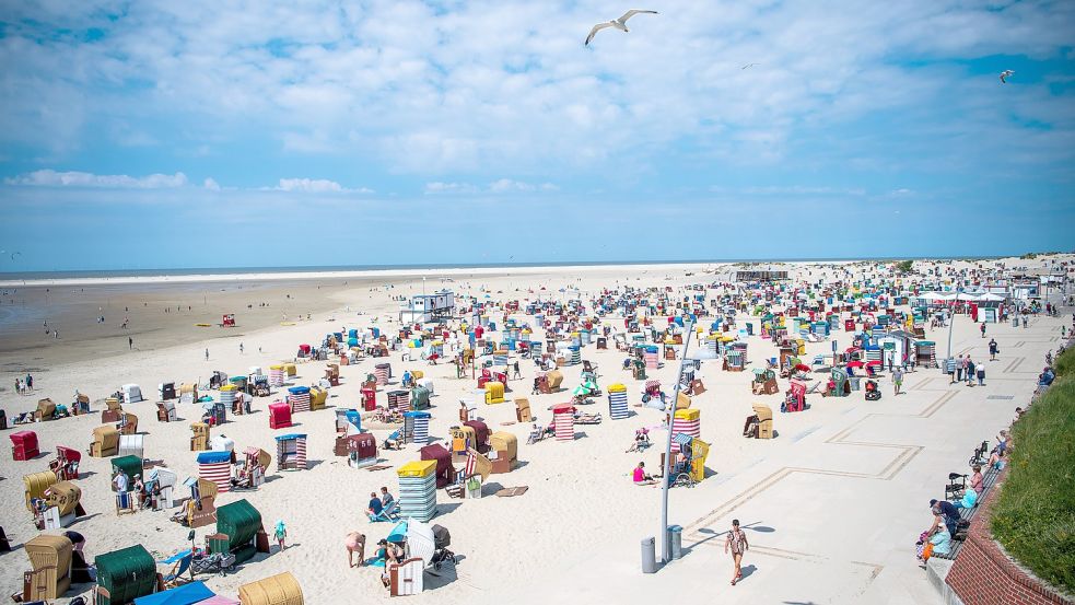 Das Projekt soll auch dabei helfen, den Tourismus auf Borkum zu entzerren. Foto: Schuldt/dpa