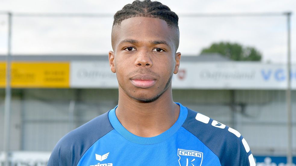 Gabriel Bamezon spielte seit Sommer 2020 für Kickers. Foto: Wagenaar
