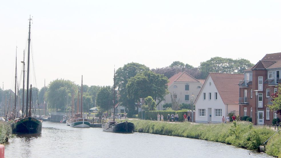 Der Museumshafen ist das touristische Zentrum von Carolinensiel. Foto: Oltmanns/Archiv