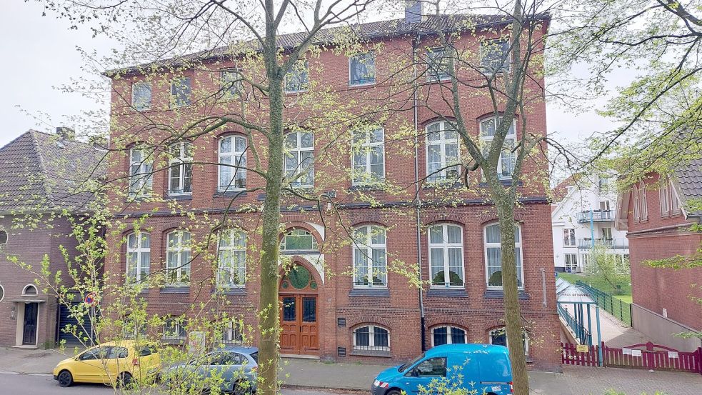 Am Philosophenweg mit Blick auf den Wall befindet sich das Haus Bethanien. Foto: Hanssen