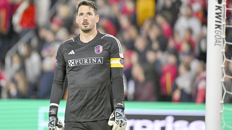 Ex-BVB-Stammtorhüter Roman Bürki spielt jetzt für St. Louis. Foto: Image