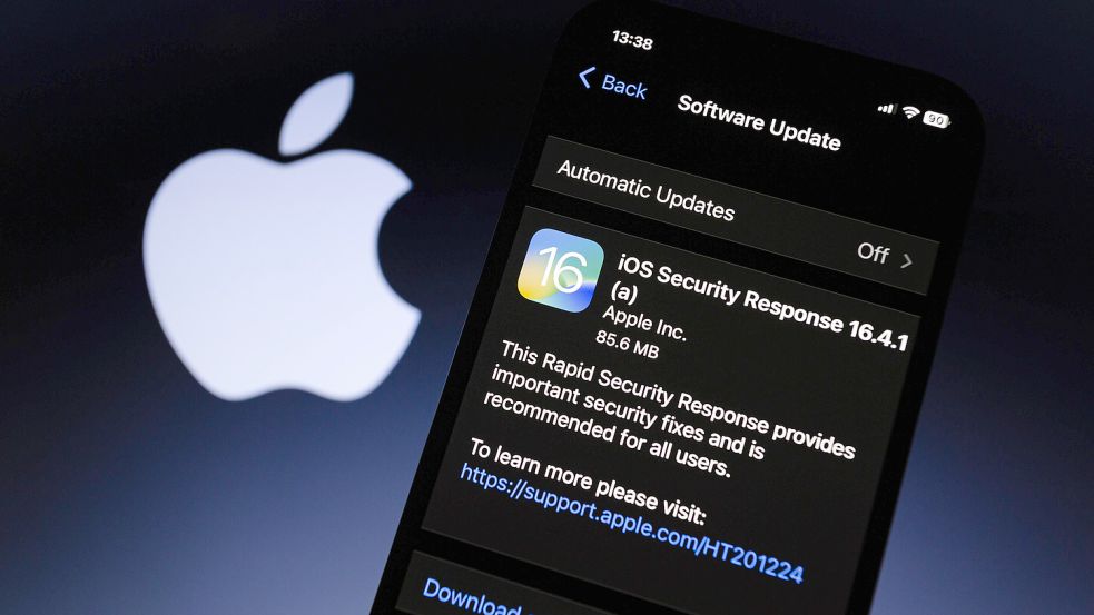 Apple hat eine erste Sicherheitsmaßnahme für iPhone, iPad und Mac veröffentlicht. Dabei handelt es sich nicht um ein klassisches Update. Foto: imago images/ZUMA Wire