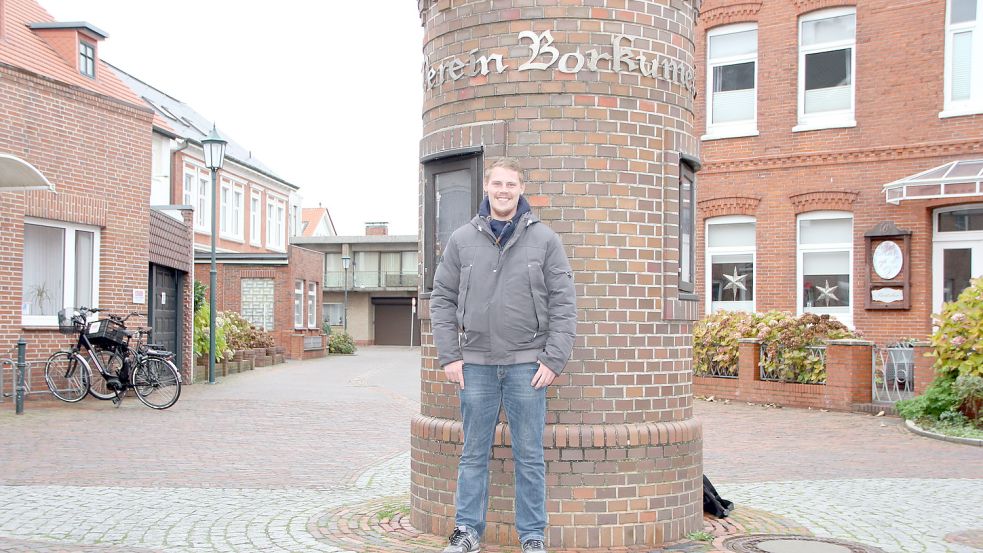 „Am Ende des Tages ist der Oldermann gewissermaßen ein Vorbild, insbesondere für die jüngeren Vereinsmitglieder“, sagt Marvin Nockel, der 1. Vorsitzende. Foto: Ferber