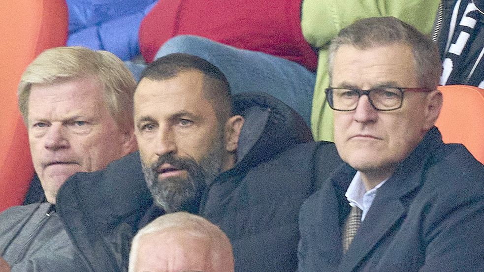 Münchner Medien spekulieren darüber, dass der gebürtige Auricher Jan-Christian Dreesen (rechts) neuer Vorstandsvorsitzender des FC Bayern werden könnte. Foto: ActionPictures/Imago