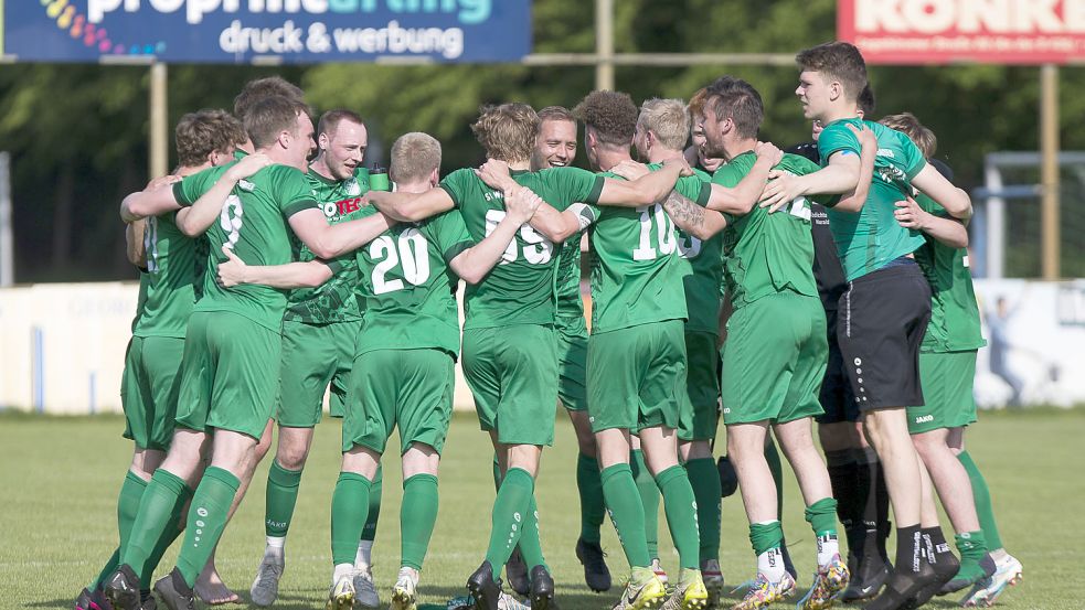 Der SV Wallinghausen spielt mit seiner jungen Mannschaft eine starke Saison und freute sich über den nächsten Sieg. Foto: Doden/Emden