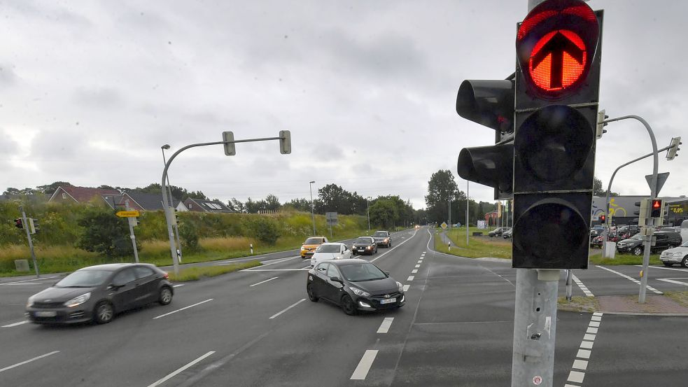 Die Heisfelder Straße ist für den Verkehr in der Stadt wichtig. Foto: Ortgies/Archiv