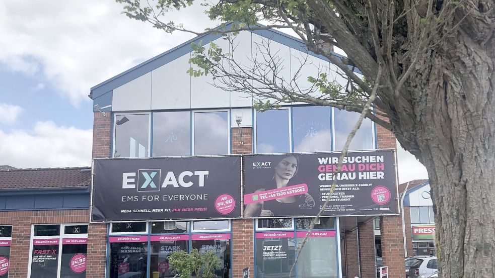 Das neue Exact-Studio befindet sich an der Auricher Straße. Foto: Oltmanns