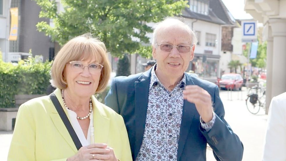 Manfred Kinder und seine Frau Maria feierten 2021 Diamantene Hochzeit.