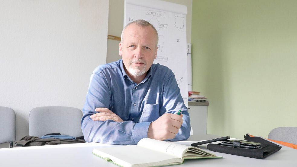 Uwe Redenius ist der Bürgermeister der Gemeinde Hinte. Foto: Archiv