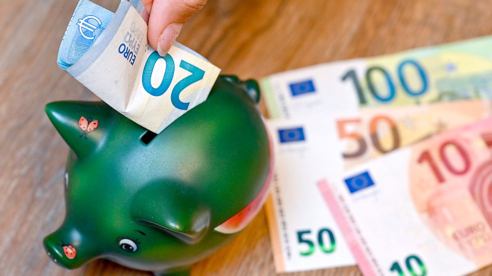 Ein Fünftel der deutschen Banken zahlt keine Zinsen auf Sparguthaben. Foto: dpa-Zentralbild