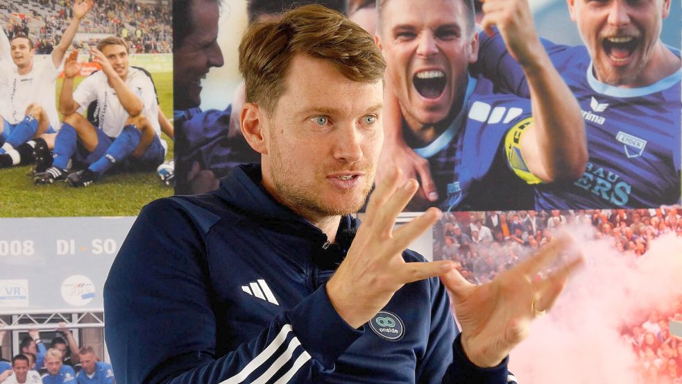 Henning Rießelmann wird die Altschulden von Kickers Emden nicht übernehmen. Foto: Martens